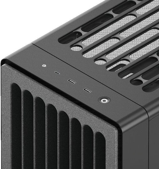 HAVN BF 360 Gaming Midi Tower Κουτί Υπολογιστή με Πλαϊνό Παράθυρο Μαύρο