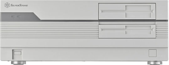 Silverstone SST-FLP01W Home Theater Κουτί Υπολογιστή Λευκό