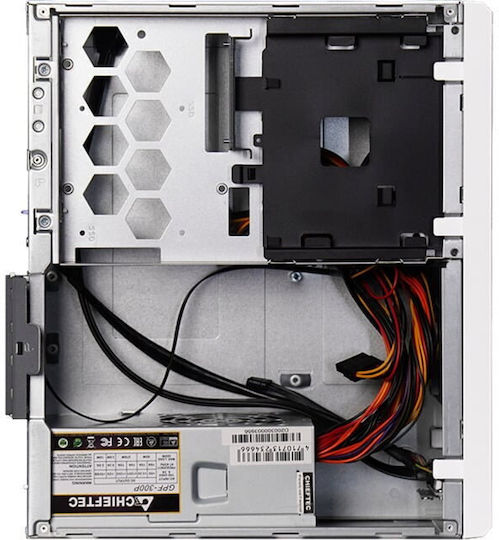 Chieftec UNI Series Mini-Turm Computergehäuse Weiß