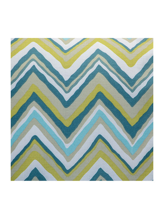 Lino Home Duvet Cover Set Double with 2 Pillowcases 225x245cm Flots Petrol Blue