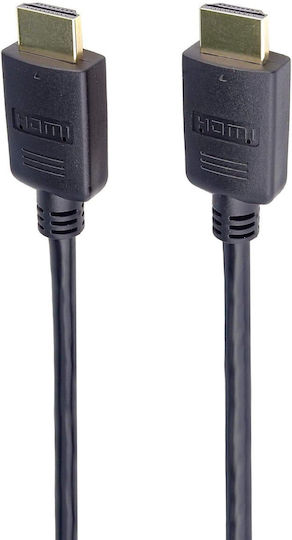 PremiumCord HDMI 2.0 Premium High Speed 4K 60Hz HDR Cable HDMI male - HDMI male 1m Μαύρο