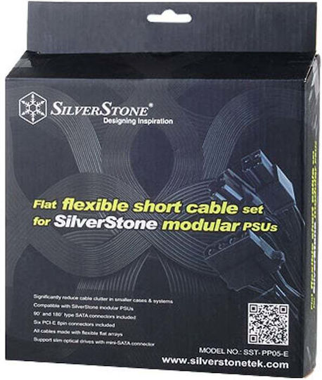 Silverstone - Cable Μαύρο SST-PP05-E