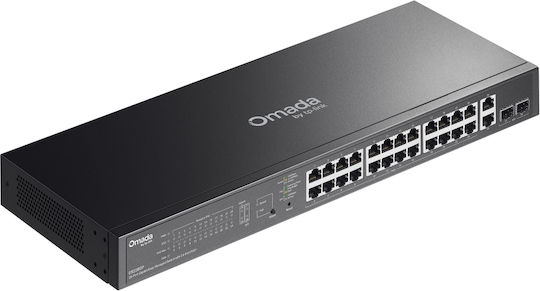 TP-LINK Omada Managed L2 PoE+ Switch with 26 Gigabit (1Gbps) Ethernet Ports and 2 SFP Ports