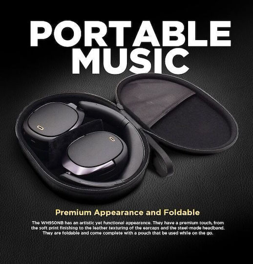 Edifier WH950NB Wireless / Wired Over Ear Headphones with 34 hours of Operation and Quick Charge Black