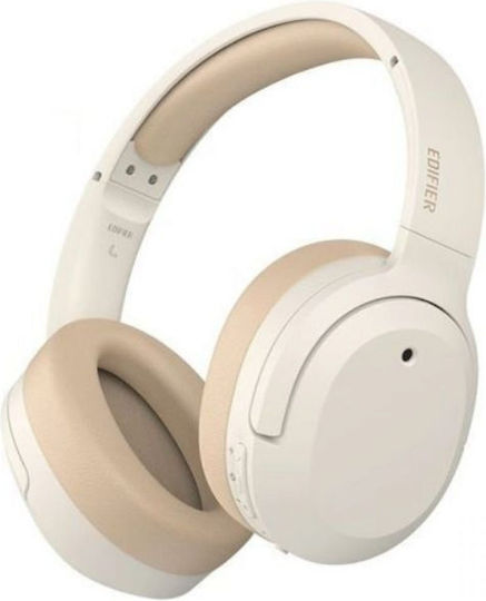 Edifier W820NB Plus Wireless / Wired Over Ear Headphones with 49 Hours Playing Time and Quick Charge Ivory