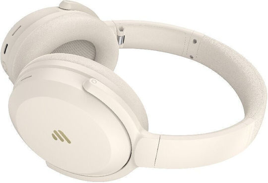 Edifier WH700NB Pro Wireless / Wired Over Ear Headphones with 56 hours of Operation and Quick Charge Ivory