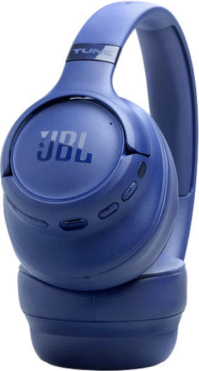 JBL Tune 780NC Wireless / Wired Over Ear Headphones with 76 hours of Operation and Quick Charge Blue