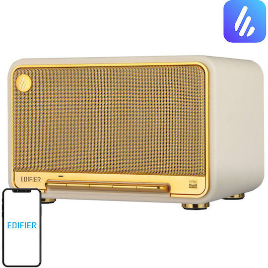 Edifier D32 Bluetooth високоговорител 60W с живот на батерията до 12 часа Бял