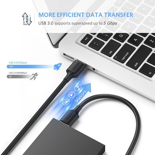 Ugreen 1m USB 3.0 Cable A-Male (10370)