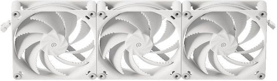 HAVN H12 Case Fan 120mm (2100rpm) With White Lighting And 4-Pin PWM Connection White