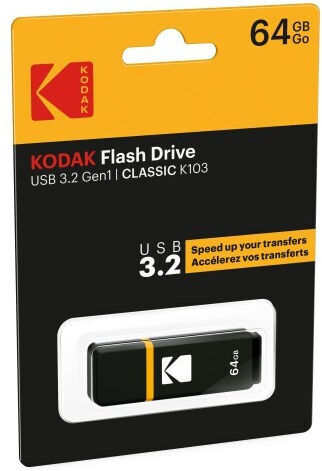 Kodak K103 64GB USB 3.0 Stick Negru