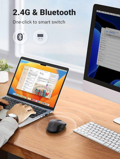 Ugreen MU006 90855 Безжичен Мишка Черен