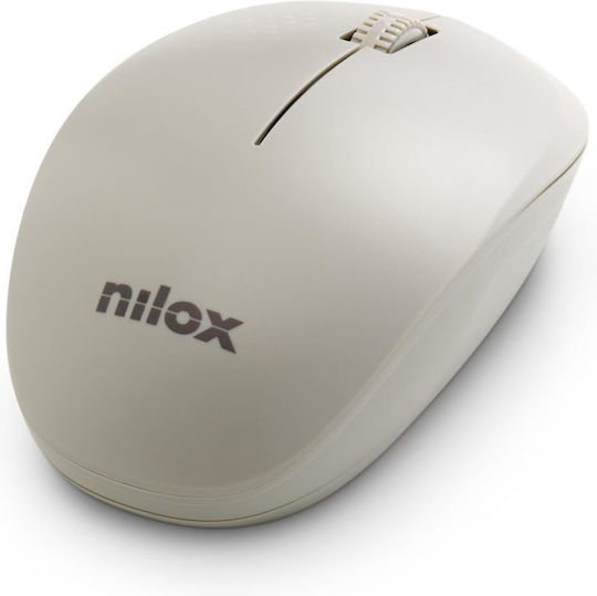 Nilox NXMOWI4013 Ασύρματο Ποντίκι Λευκό