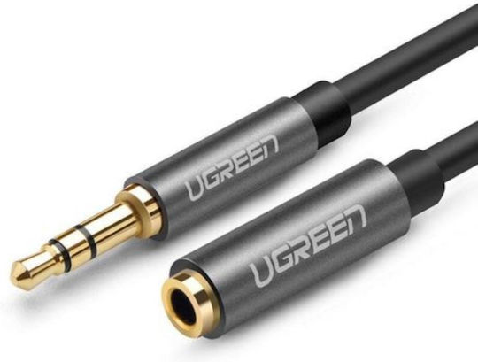 Ugreen 3.5mm Audio Cable Male to Female Black 5m with Gold Plated Terminals 10538