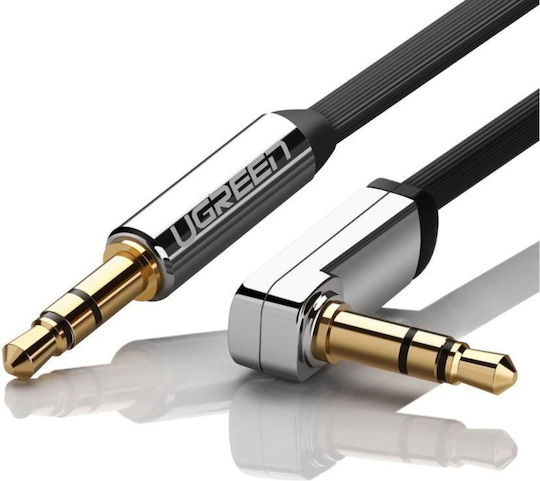 Ugreen 3.5mm Male to 3.5mm Male Audio Cable Black 1m with Gold Plated Terminals 10597
