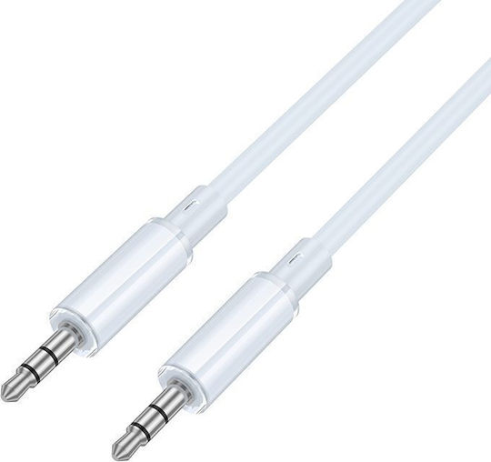 Borofone 3,5mm Klinkenkabel 3,5mm Stecker - 3,5mm Stecker Gelbe 1m 53620