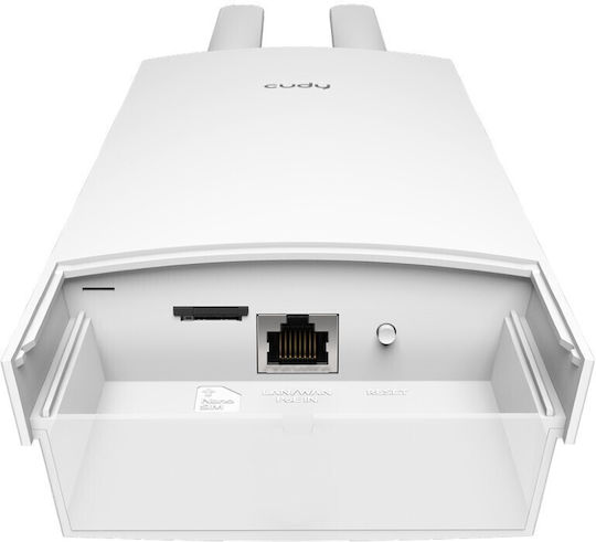 Cudy LT500 Outdoor v1 Безжичен 4G Wi-Fi 5 - Wi-Fi 5 с 4 Порта Ethernet