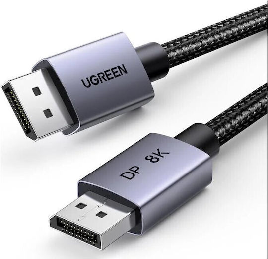 Ugreen Cable DisplayPort male - DisplayPort male 2m Black (25905)