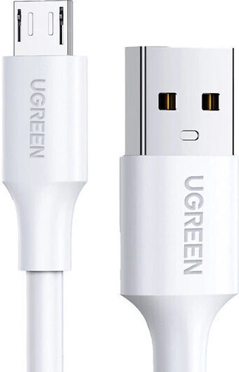 Ugreen US289 2m Regular USB 2.0 to micro USB Cable White (60143)