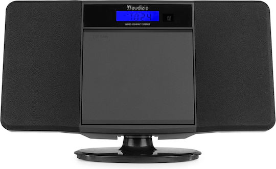 Audizio Ηχοσύστημα 2.0 Nimes 102.310 50W με CD Player, WiFi και Bluetooth Μαύρο
