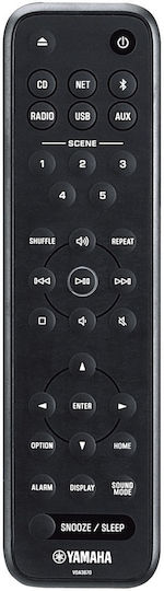 Yamaha Ηχοσύστημα 5.0 Musiccast 200 S080.29062 25W με CD Player, WiFi και Bluetooth Μαύρο