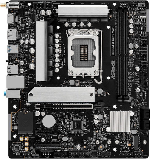 ASRock B860M-X GEN5 WIFI Placă de bază Micro ATX cu Intel 1851 Socket