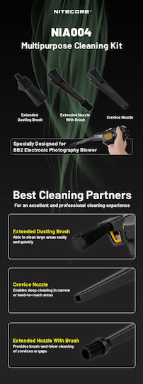 NiteCore Multipurpose Cleaning Kit Reinigungszubehör