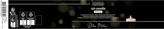 Kaemingk Dekoratives Tischlicht LED Wachs-Politur 8.5x14cm