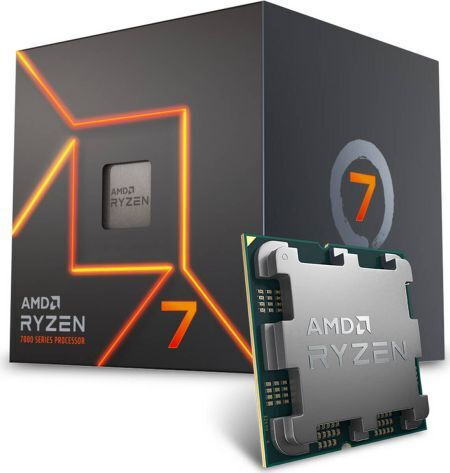 AMD Ryzen 7 7700 (SBX) 3.8GHz Processor 8 Cores for Socket AM5 in Box with Heatsink