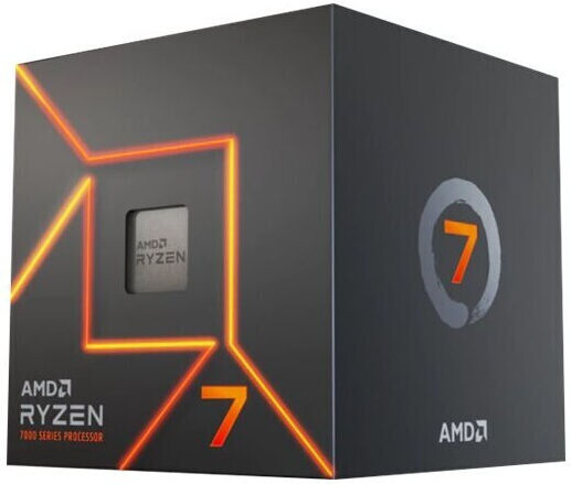 AMD Ryzen 7 7700 (SBX) 3.8GHz Processor 8 Cores for Socket AM5 in Box with Heatsink