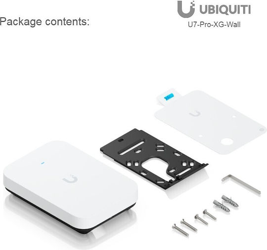 Ubiquiti U7 Pro XG Wall Access Point Wi‑Fi 7 Tri Band (2.4 & 5 & 6GHz)