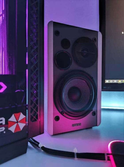 Edifier R1280DB Αυτοενισχυόμενα Ηχεία με Bluetooth 42W (Ζεύγος) Λευκά