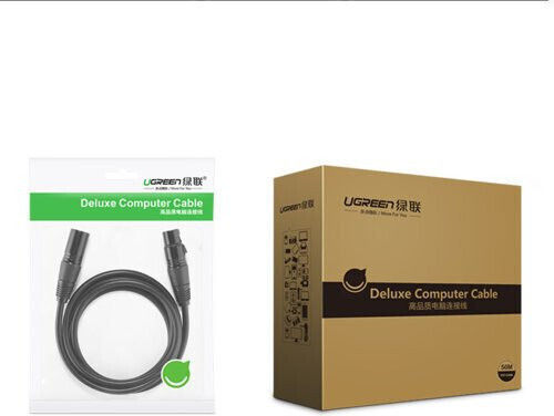 Ugreen Av130 XLR female / XLR male to XLR female 2m Cable (20710)
