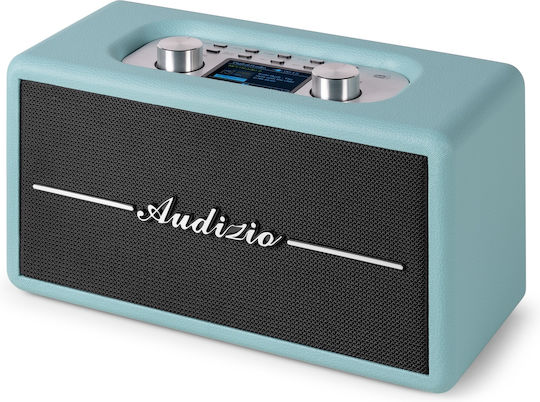 Audizio TUNE60 Retro Επιτραπέζιο Ραδιόφωνο Μπαταρίας DAB+ με Bluetooth και USB Μπλε