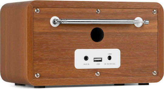 Audizio Avio Επιτραπέζιο Ραδιόφωνο Ρεύματος DAB+ με Bluetooth και USB Λευκό