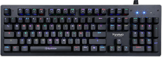Marvo Arma 67 Gaming Μηχανικό Πληκτρολόγιο 65% με Custom διακόπτες και RGB φωτισμό (Αγγλικό US)
