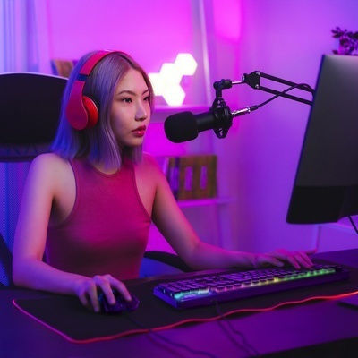 Wozinsky Wozinsky Gaming-Tastatur Mit RGB-Beleuchtung Englisch US