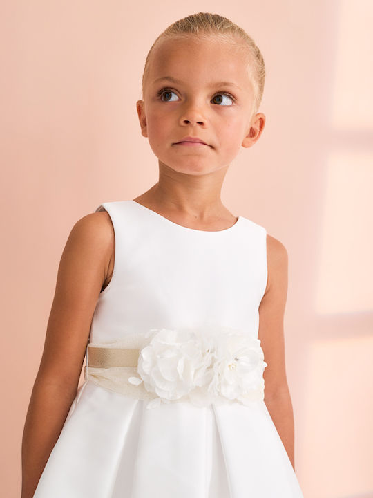 Mädchenkleid Weiß