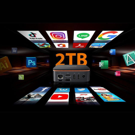 BlackView MP20 Мини PC (Ryzen 3 3300U/16GB DDR4/512GB SSD/W11 Pro)
