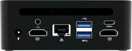 Qoobe AP1215U Мини Компютър (Core i3-1215U/16GB DDR4/512GB SSD/Windows 11 Pro)