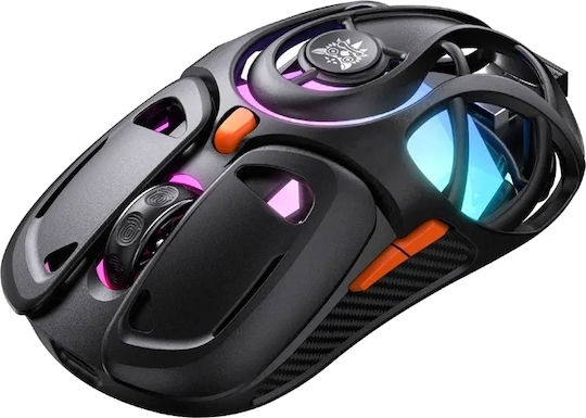 Onikuma DM02 Kabelloses RGB Gaming Maus 12800 DPI Schwarz