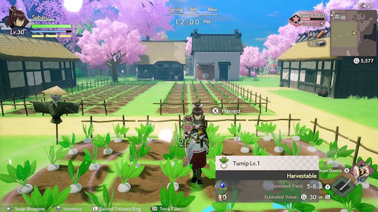 Rune Factory: Guardians of Azuma PS5 Spiel
