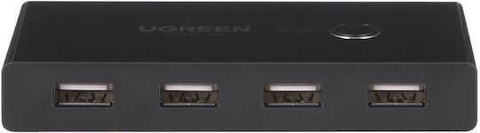 Ugreen Sharing Box Hub 4 Ports USB 2.0 with USB-A Connection