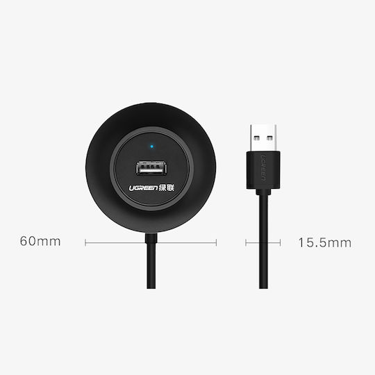 Ugreen CR106 Hub 4 Ports USB 2.0 with USB-A Connection