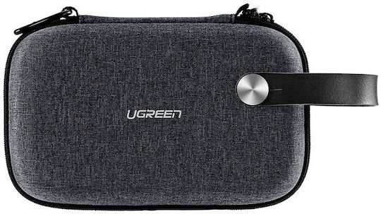 Ugreen Protective Case Hard Disk SSD Case Travel Bag 20,3 x 12,9 x 7,2 cm Gray (50903)