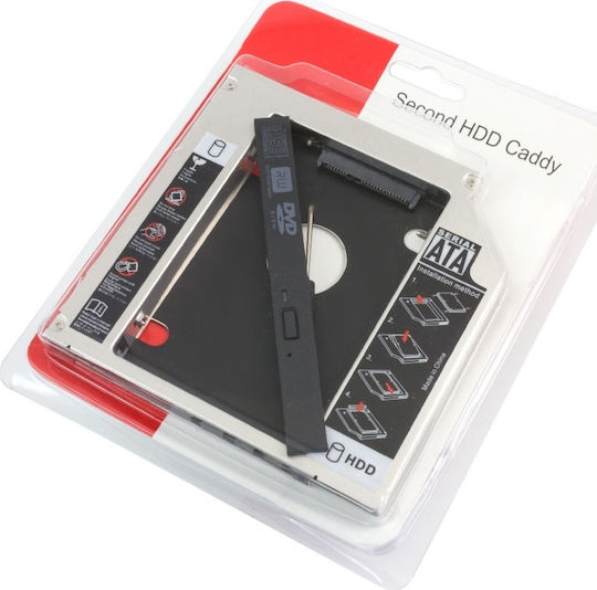 Estillo Caddy SATA to SATA HDD Bay 9.5mm Converter