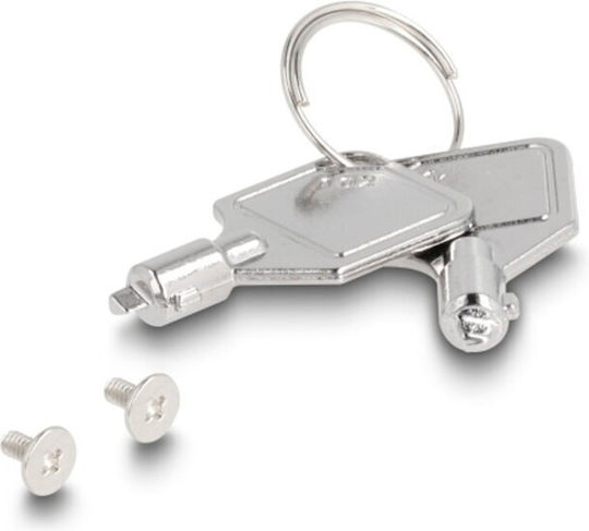 Delock 47037 Drive Bay Πίνακας Πλαίσιο Δίσκου Αποθήκευσης Μαύρος Μαύρο Μεταλλικός
