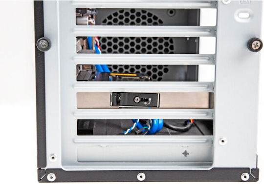 Delock 47037 Drive Bay Πίνακας Πλαίσιο Δίσκου Αποθήκευσης Μαύρος Μαύρο Μεταλλικός