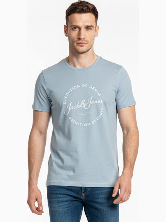 Crew Neck T-Shirt Hellblau