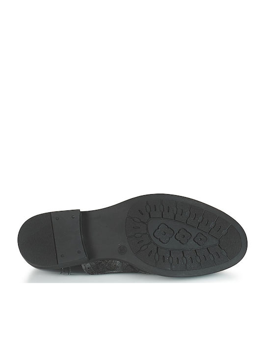 Jassessa Γυναικεία Oxfords σε Μαύρο Χρώμα